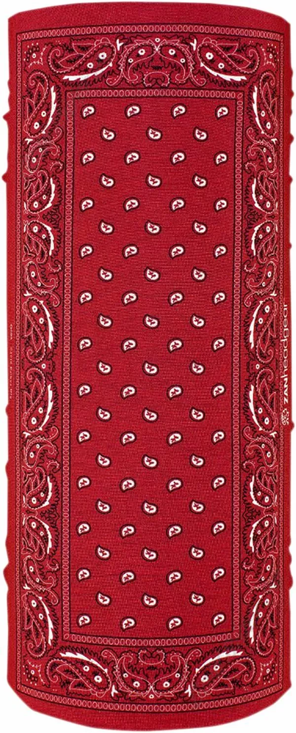 Tour de cou rouge Paisley